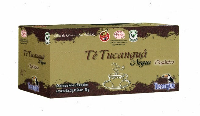 Té negro orgánico en caja - Caja x 25 saquitos - Tucanguá