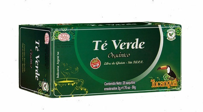 Té verde orgánico - Caja x 25 saquitos - Tucanguá