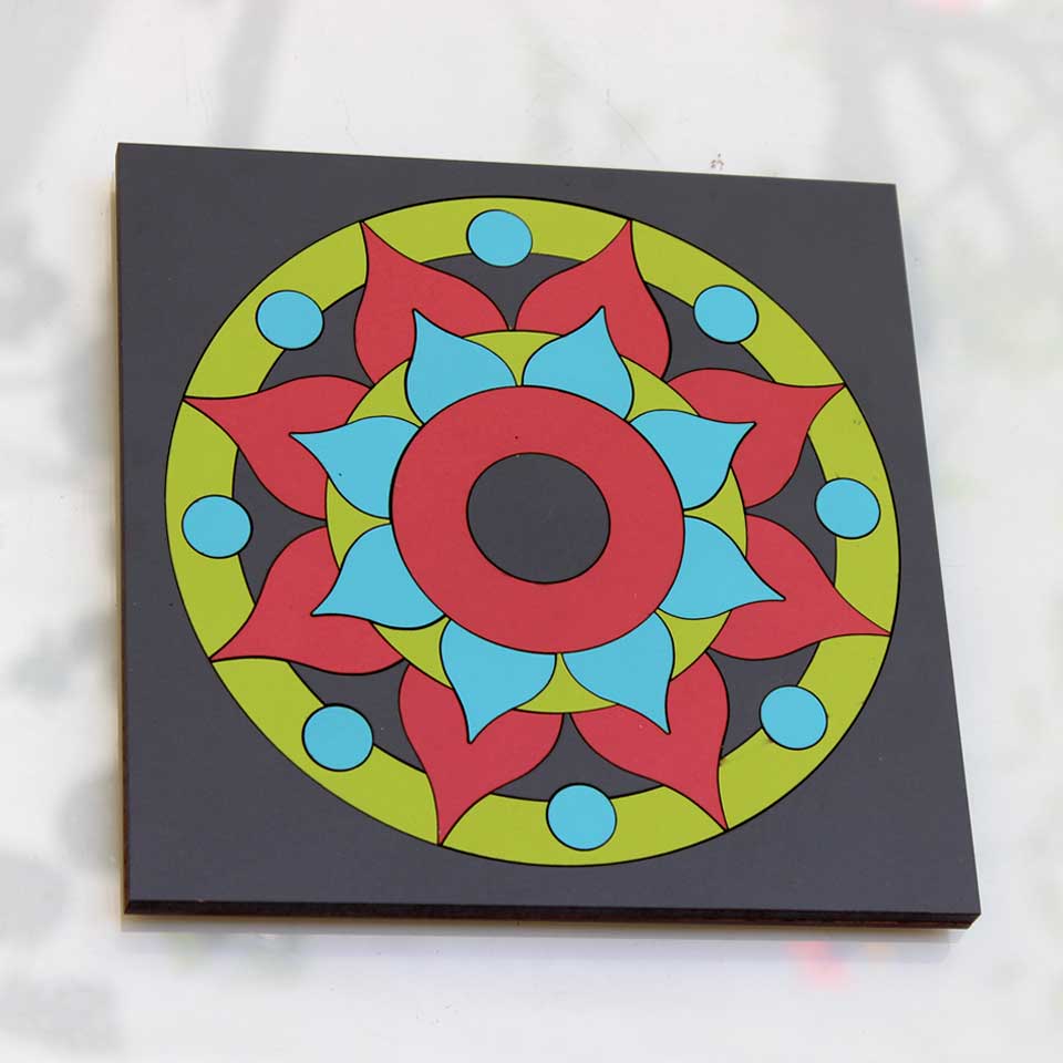 Mandalas rompecabezas (M-005) - Kapicúa