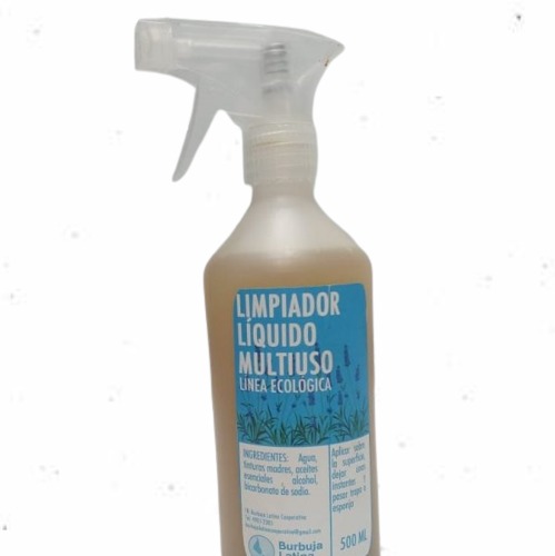 Limpiador multiuso con gatillo - ECOLÓGICO - 500ml - Burbuja Latina