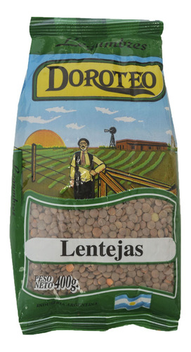 Lentejas secas - 400gr - Doroteo