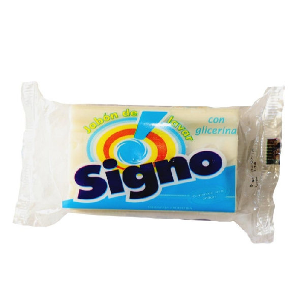 Jabón en pan blanco - 150gr - Signo