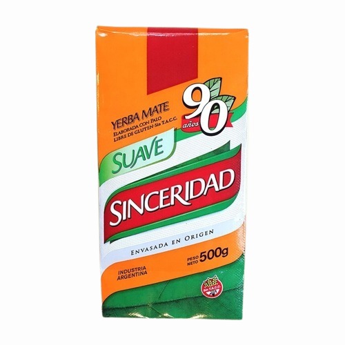 Yerba mate suave - 500gr - Sinceridad - OFERTA