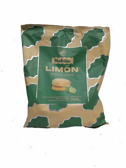 Galletitas sabor Limón - 200gr - Mielcitas