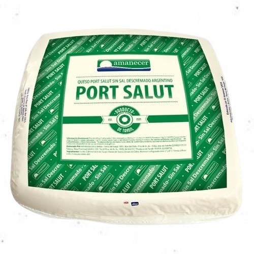 Queso port salut (sin sal) - 1kg aprox - Nuevo Amanecer