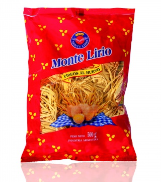 Fideos Nidos naturales al huevo N°2 - 500gr - Monte Lirio - OFERTA