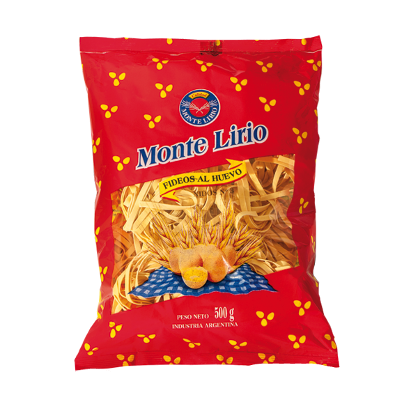 Fideos Nidos naturales al huevo N°3 - 500gr - Monte Lirio