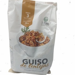 Guiso de lentejas deshidratado - 240gr - Laterre