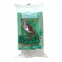 Jabón en pan verde - 200gr - La Perdiz