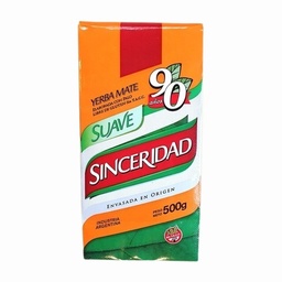 Yerba mate suave - 500gr - Sinceridad - OFERTA