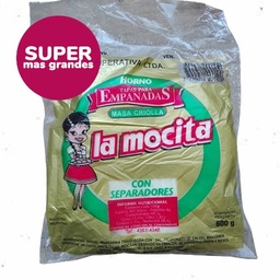 Tapas empanada - La Mocita - SUPER GRANDES - Criolla/Hojaldre 12u