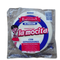 Tapas empanada - La Mocita - Hojaldre p/horno 12u