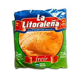 Tapas empanada p/freir - La Litoraleña - 12u