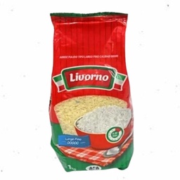 Arroz blanco largo fino - 1kg - Livorno