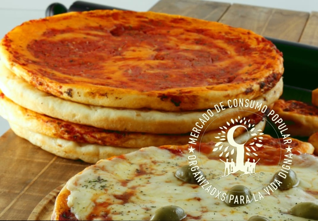 Prepizzas de tomate - 3u - Querandí Gastronomia